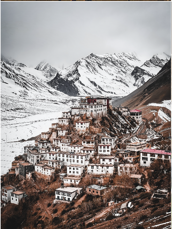 Spiti Valley: A village carved into the mountains